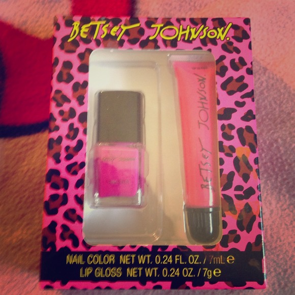 Betsy Johnson Nail Polish and Lip Gloss