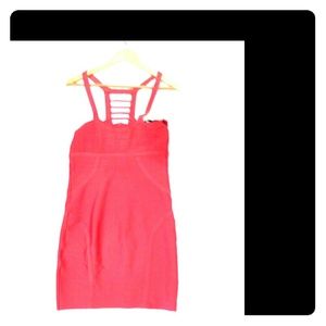 From BEBE ..Pink bandage dress