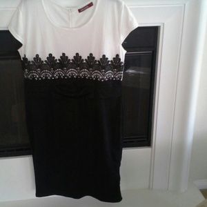 Musol Black Beige dress