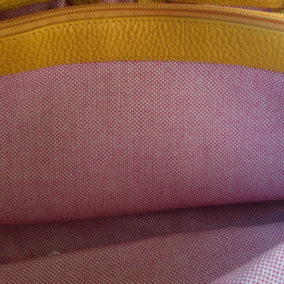 Dooney and Bourke mustard yellow bag - Picture 3 of 4