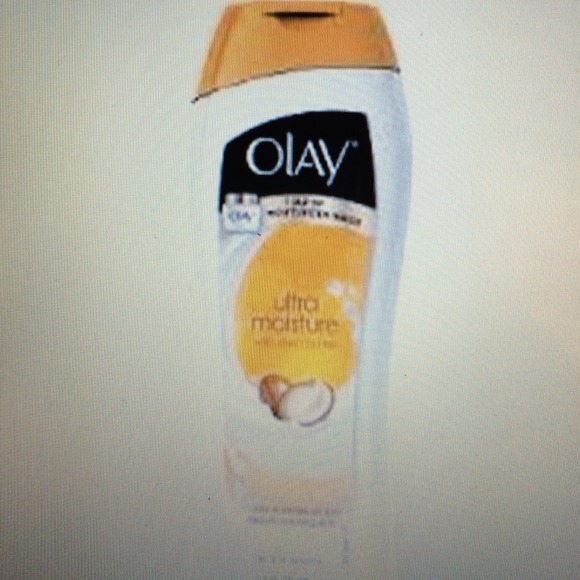 Two Olay moisturizing body wash with shea butter.
