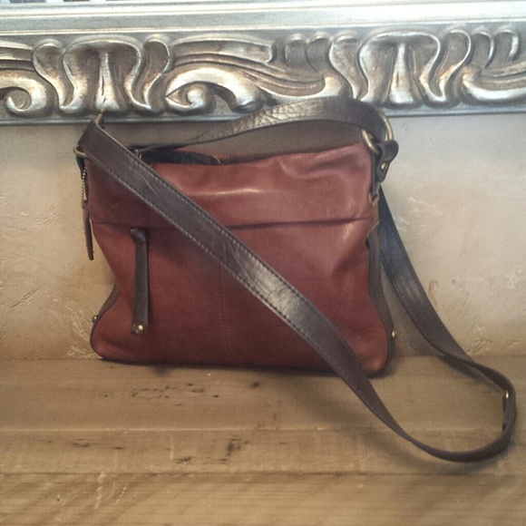 Brown Leather Hanbag