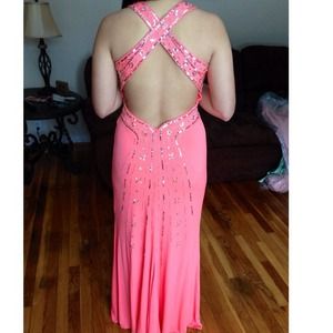 Coral Prom Dress