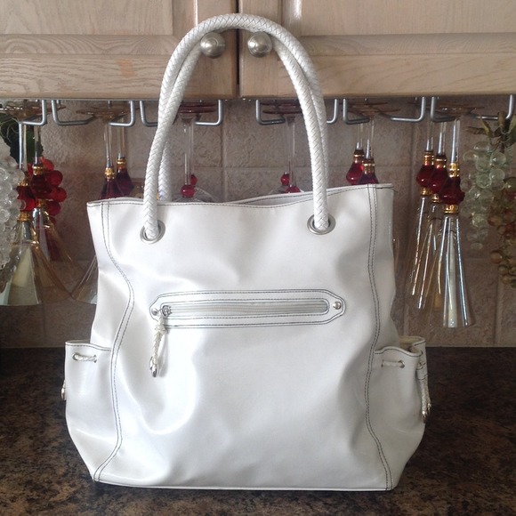 Large White Tote