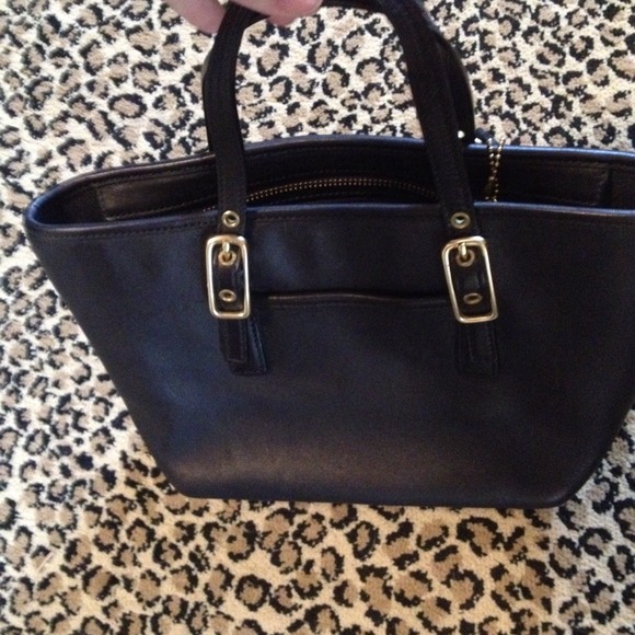 COACH Legacy Small Tote Black NWOT