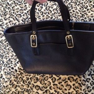 COACH Legacy Small Tote Black NWOT
