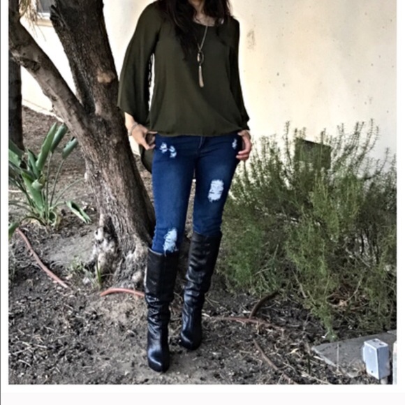 ✨LAST ONE ✨Chic skinny  distress jeans - Picture 4 of 4