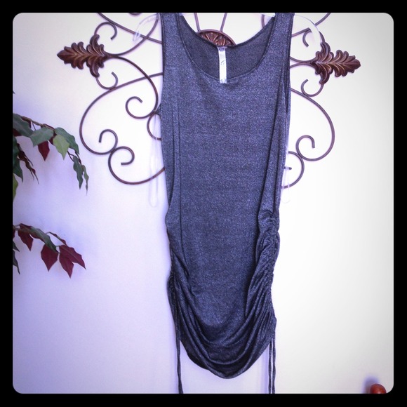 Gray sparkly tunic🚫sold🚫