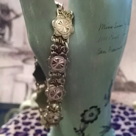 Gold tone Spanish bracelet