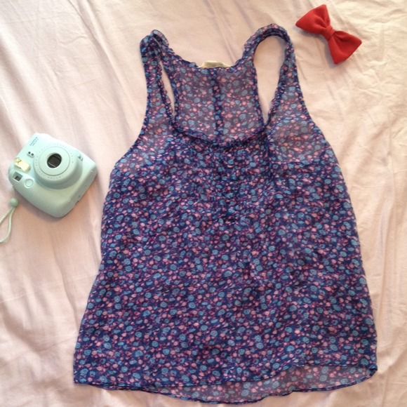 American eagle chiffon shirt