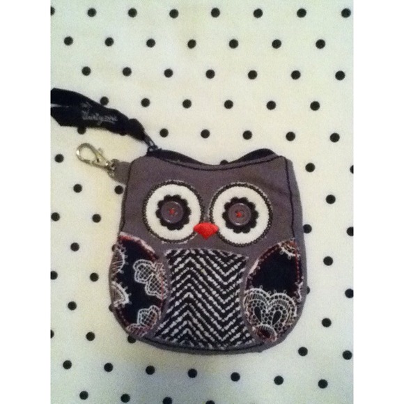 Owl Zipper Change Purse