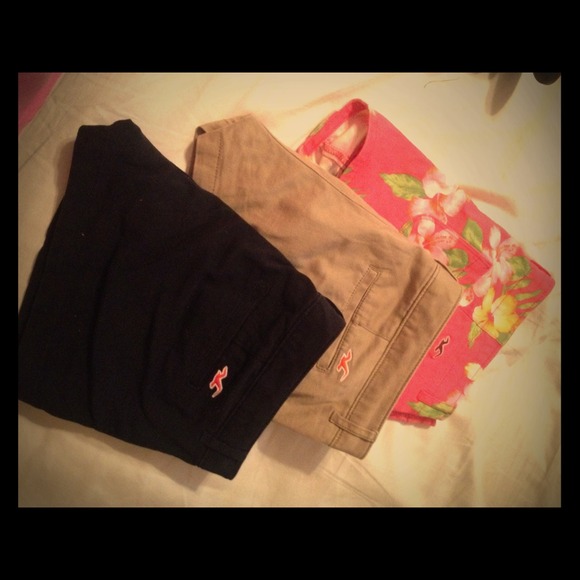 Hollister shorts bundle! Can be separated!🐠🐬🌺
