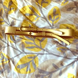Gap gold belt.