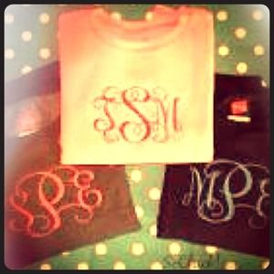 Monogram items !!! Pre order