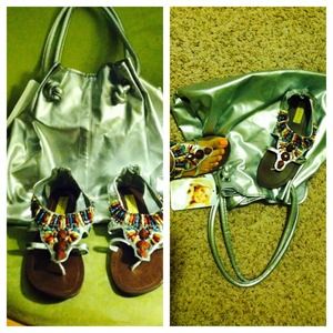 Bejeweled Sandals by Celeste