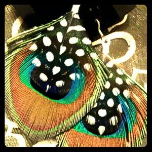 Peacock Earrings