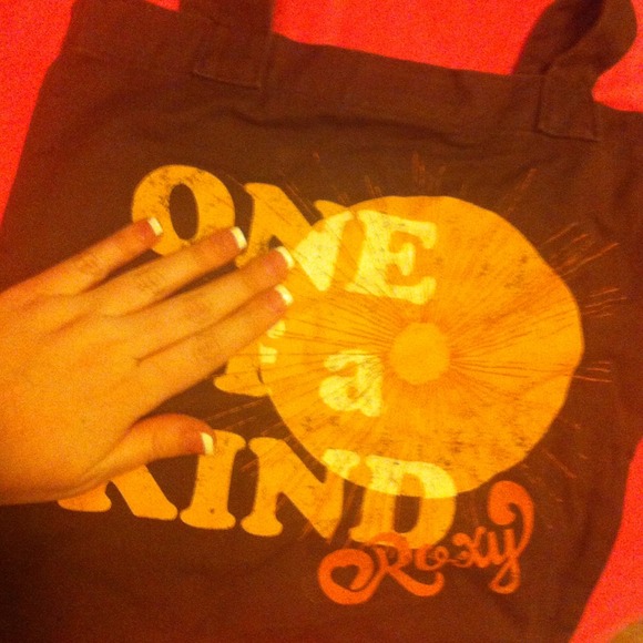 🔶Gift with purchase🔶 Brown Roxy bag. - Picture 2 of 3