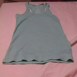 Very cute tank with lace accent
