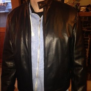 Men's leather jacket