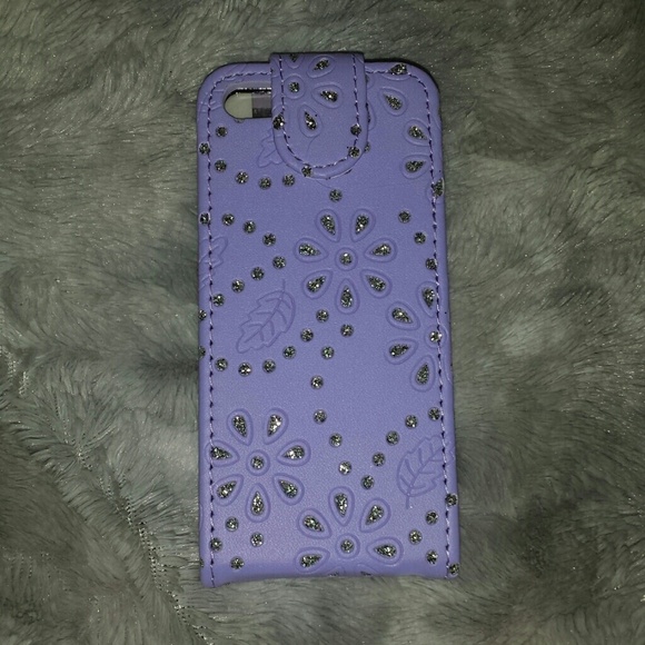 I phone 5 5s flip case w/stylus screen protector - Picture 1 of 4