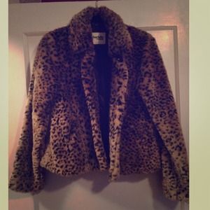 Charlotte Russe Faux Fur Coat