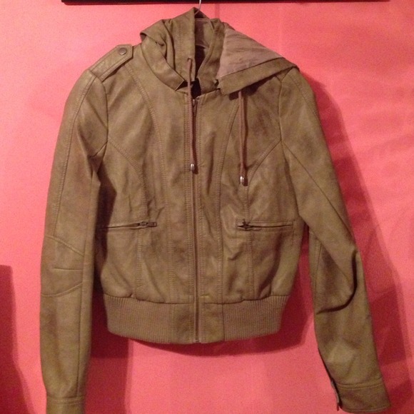 Leather jacket