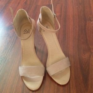 Shoes - Nude open toed single sole heels Shoes - Nude open toed single sole heels