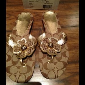 Coach sandals