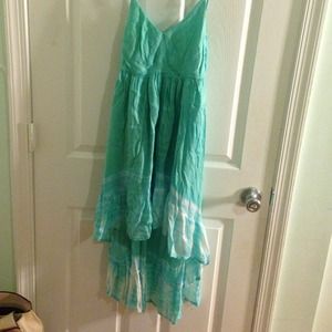 Mint Boho Dress