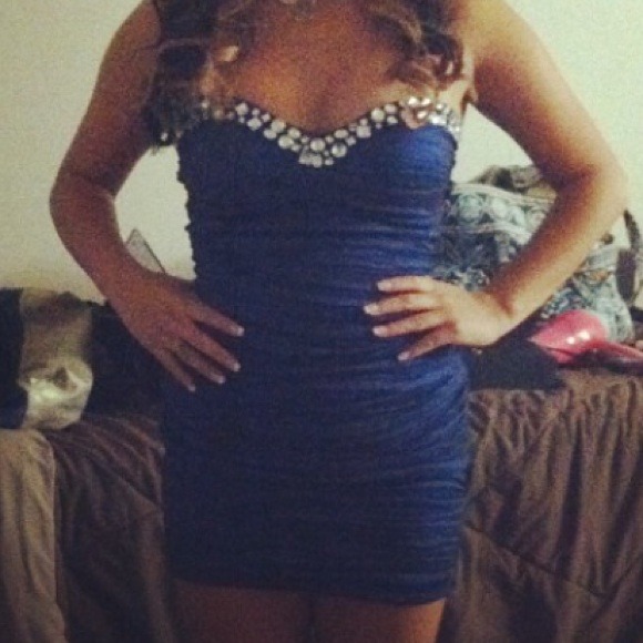 Royal Blue Dress
