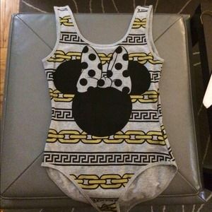 Minnie Mouse Disney leotard SIZE SMALL