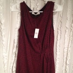 Never worn LOFT cheetah print dress