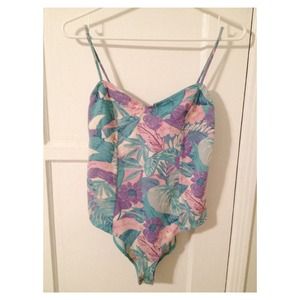 ✨SOLD✨🌺🌸 Tropical leotard 🌸🌺