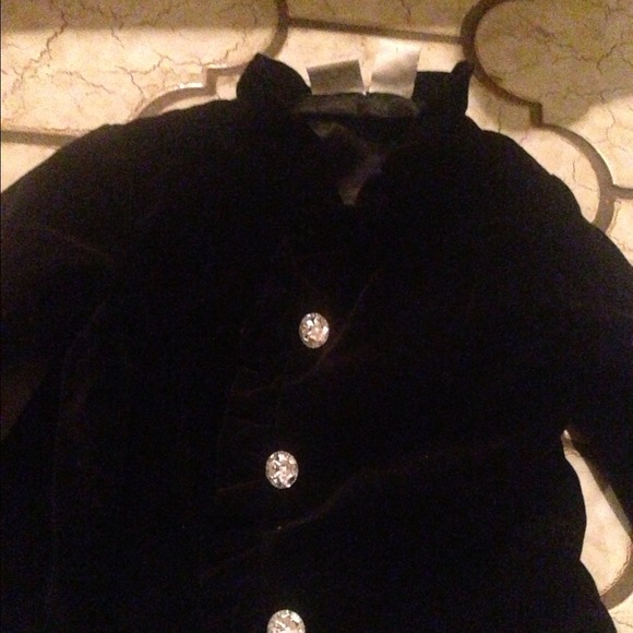 Toddler velvet rhinestone jacket from Babies R Us