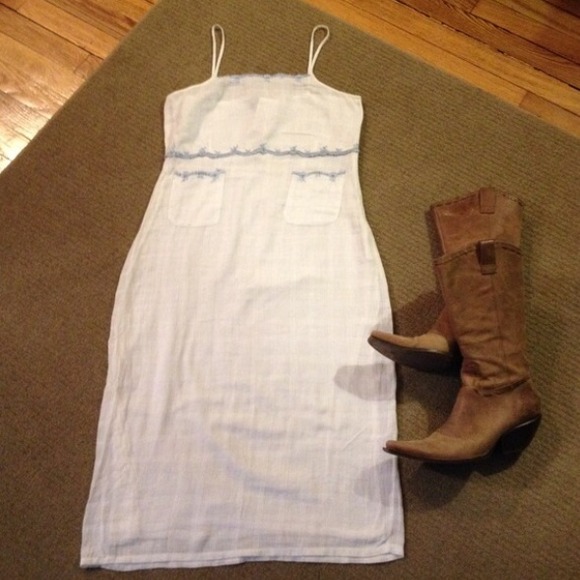 ⛔️bundled⛔️White slip dress