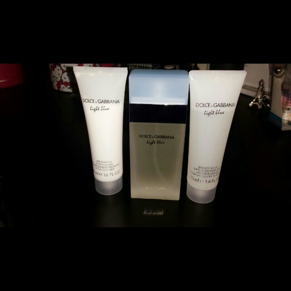 Dolce & Gabbana light blue set