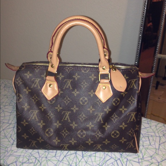 Brown handbag