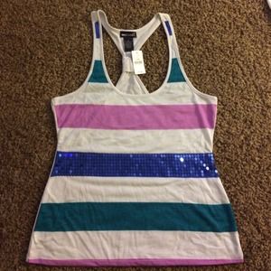 Wet seal tank top