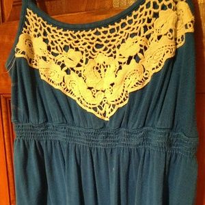 Lace tank top