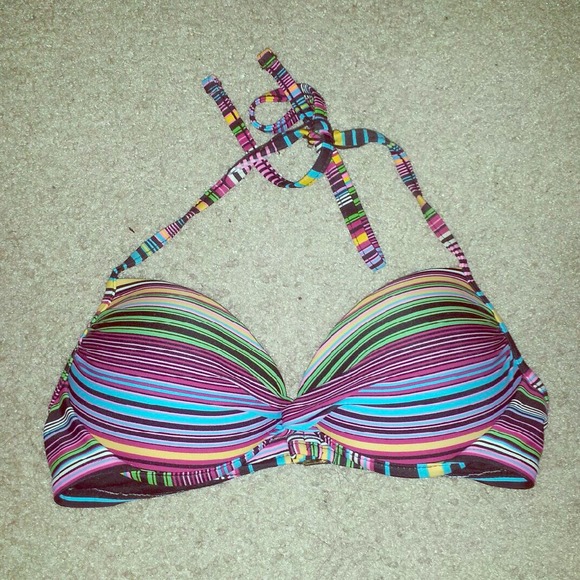 Target bikini push-up top