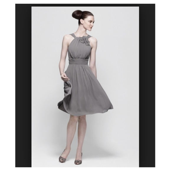 Chiffon halter dress - Picture 1 of 2