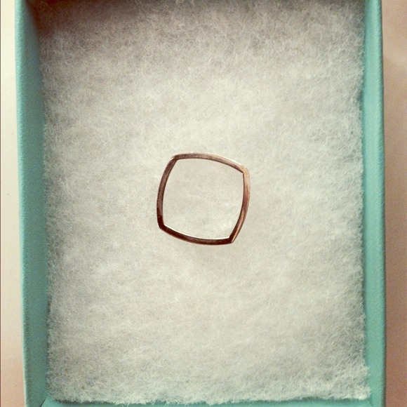 Tiffany & Co. square ring