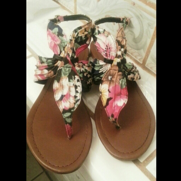 Spring Flower Sandals