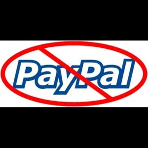No PayPal.