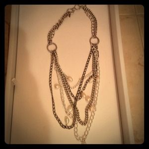 Stella and dot Avery pearls and chains