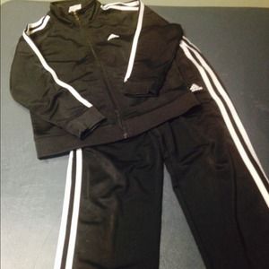 Adidas kids sweat suit