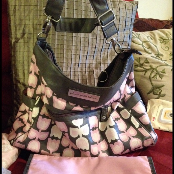 SOLD Petunia pickle bottom diaper bag