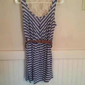 SOLD!! Nautical Style Sun Dress