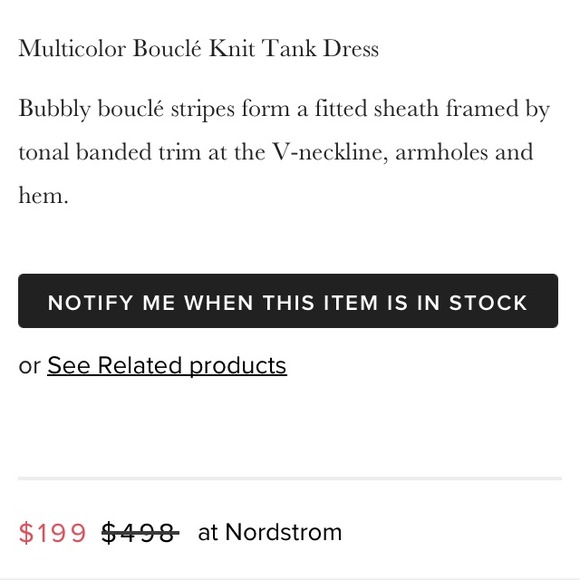 photos from Internet of Rachel Roy Boucle dress - Picture 3 of 4