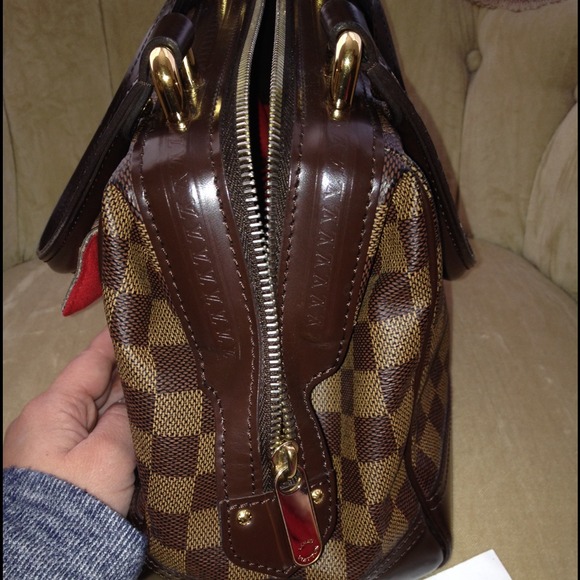 SOLD-Authentic LV Damier Ebene Knightsbridge - Picture 4 of 4